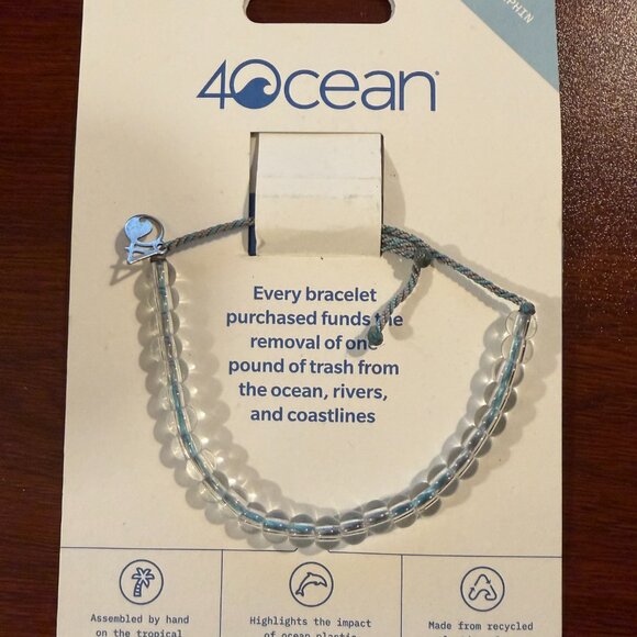 4Ocean Jewelry - 4Ocean Recycled Bracelet "Dolphin"